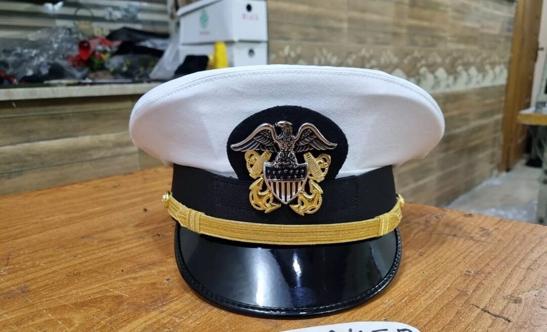 WW2 将校用帽子　第二次世界大戦 アメリカ 海軍中佐　US ARMY/米軍 WW2 将校用帽子第二次世界大戦 アメリカ 海軍中佐US ARMY/米軍