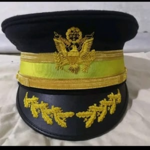Replica WWI U.S. Army Cavalry M1902 General Officer Cap