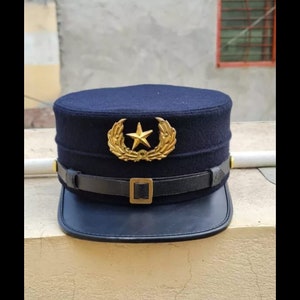 American Civil War Confederation Naval Officer Kepi Reproduction Rare all sizes available.