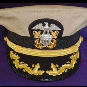 Replica US Army Field Grade Officer Service Dress  Hat Cap All Sizes
