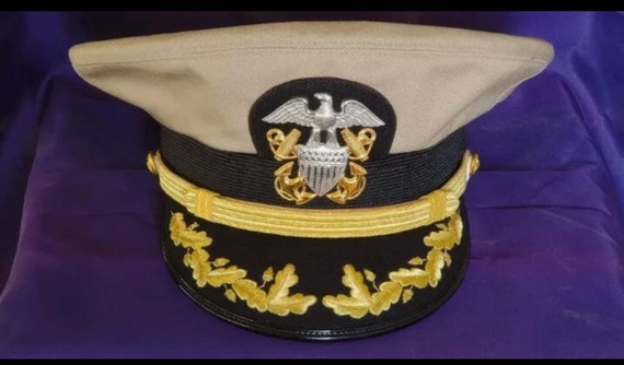 Replica US Army Field Grade Officer Service Dress Hat Cap All Sizes