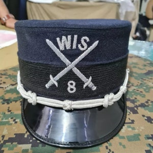 Span-Am War US Army M1895 Enlisted Forage Cap Kepi Hat - Wisconsin Volunteers #2
