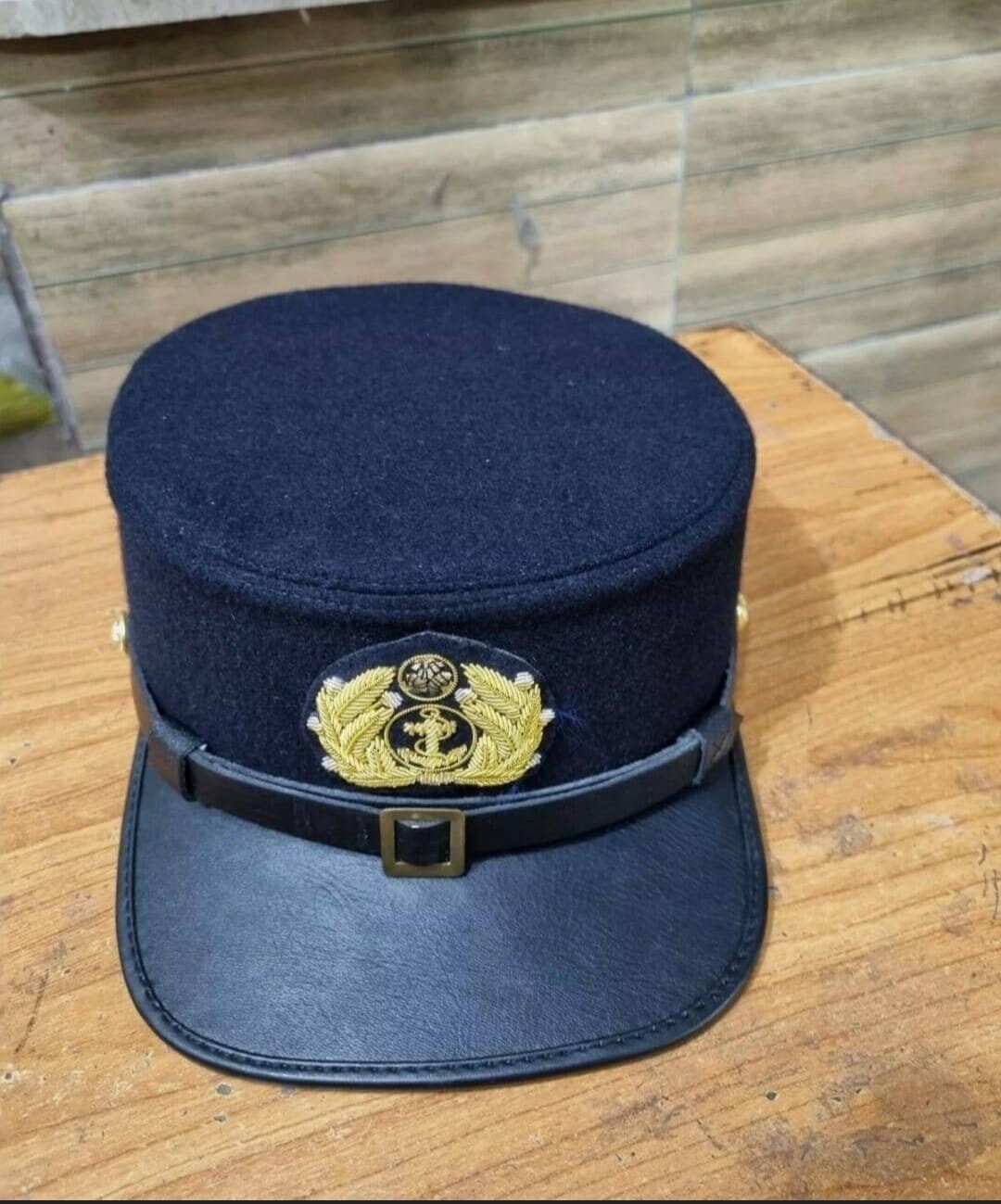 フランス軍将校用海軍ケピ帽 フランス軍将校用海軍ケピ帽 フランス アンティーク 古い 第一次