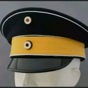 WW1 German Army Officer Cap Rare Cap All Sizes Available