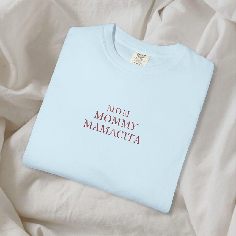 Maglietta Mom Mommy Mamacita / Maglietta Cool Moms Club, regalo per la festa della mamma, maglietta per la mamma, futura mamma, mamma cool, maglietta per la mamma, maglietta 100% cotone Chambray