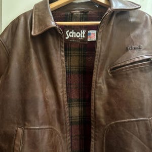 Single Leather Riders Jacket - Etsy
