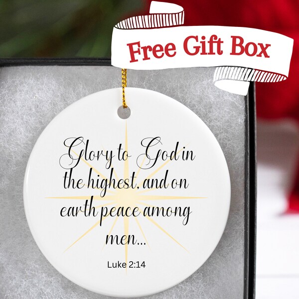 Bible Verse Ornament Etsy