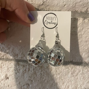 Disco Ball Earrings
