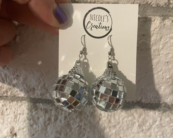 Disco Ball Earrings