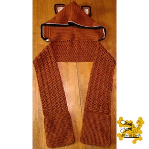 Fox Hood Scarf Pattern