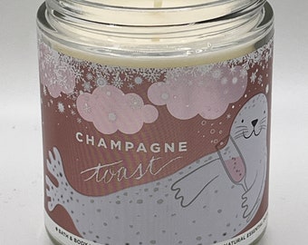 Champagne Toast Candle