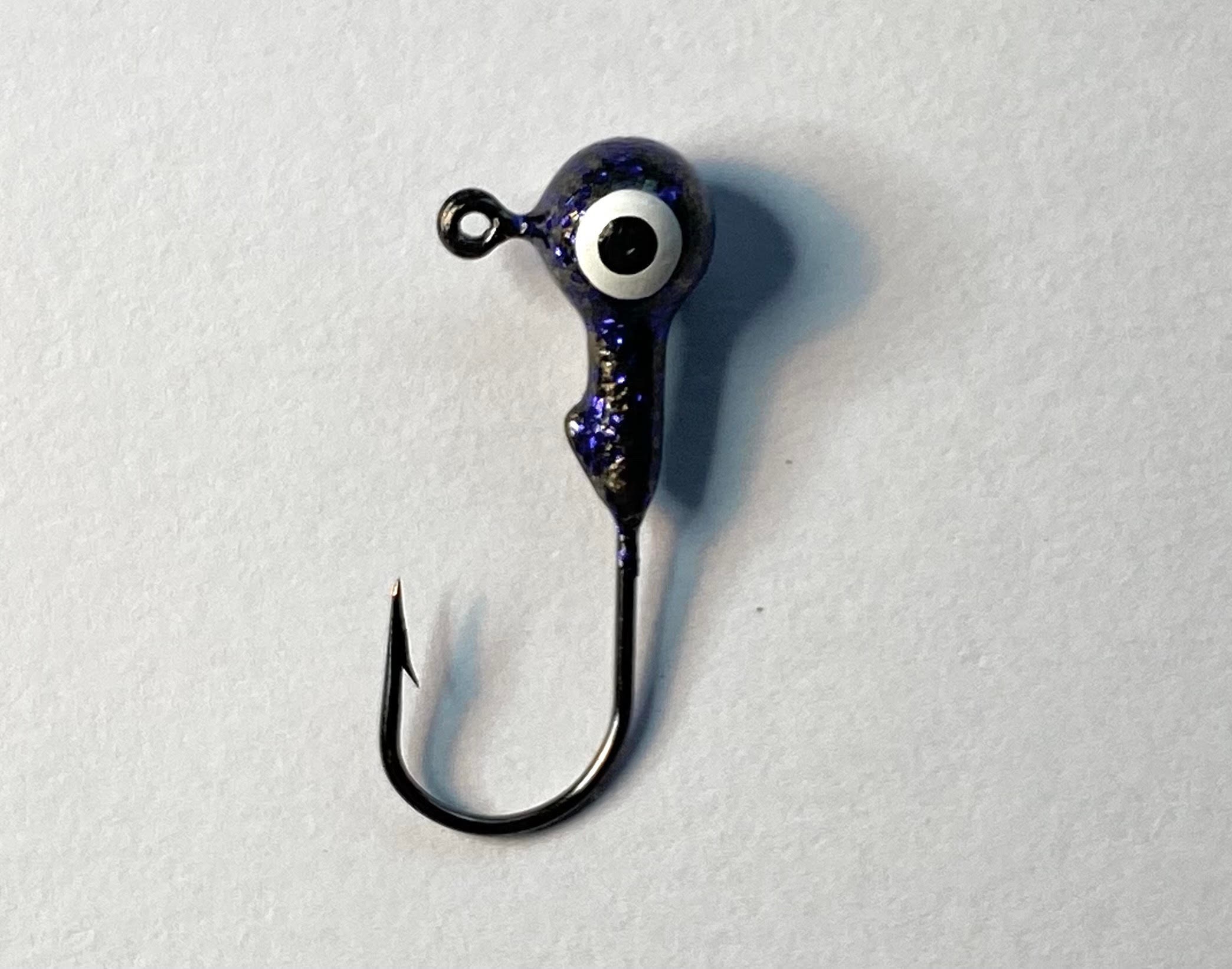 100Pcs Unpainted 116Oz Roundhead Jig No Collar And - rljlh5h