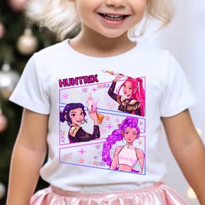 Huntrix Png, Huntrix Girls PNG, Mira Rumi Zoey Png, Huntrix Youth Png Huntrix Toddler PNG, Gift For Kpop Fan Kpop Movie PNG Digital Download