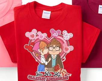 Disney Up Movie Png, Carl Ellie Disney A World Of Adventure Png , Disneyland Vacation Gift, , Disney Pixar Up Png, Valentine Disney Png