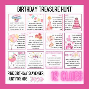 Búsqueda del tesoro de cumpleaños, Búsqueda del tesoro para adolescentes, Búsqueda del tesoro, Pistas al aire libre, Pistas para adolescentes, Búsqueda del tesoro de cumpleaños, Juegos para adolescentes, Descarga instantánea