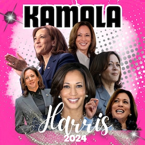 Kamala Harris 2024 Bootleg PNG, Kamala Harris Vintage Photo PNG, Kamala Harris Retro 90s Digital File, Kamala Harris President Png