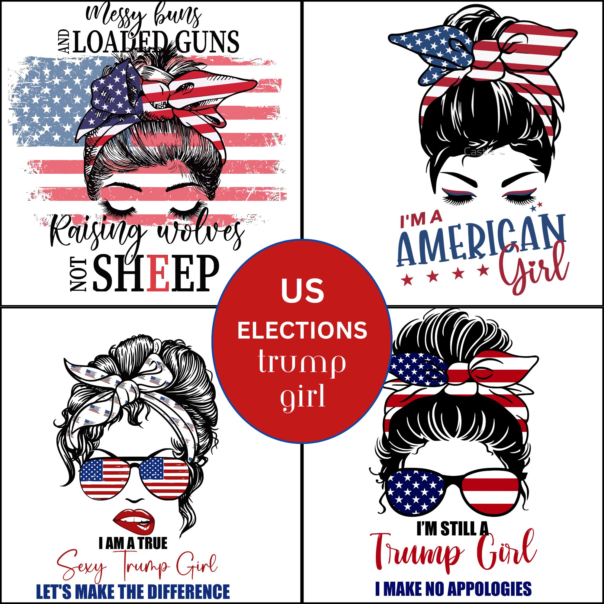 Sexy American Flag Shirt