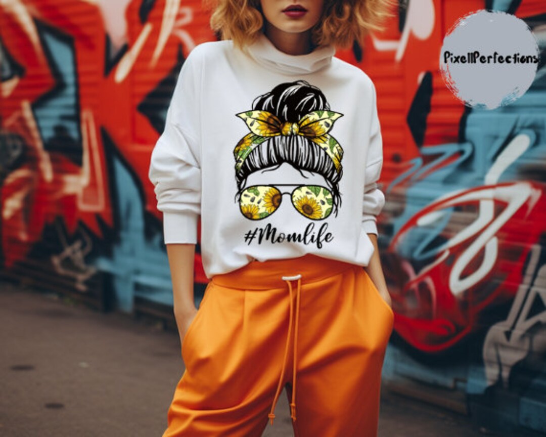 Mom Life Svg, Messy Bun Svg, Mom Svg, Mom Png, Mom Life Png, Instant