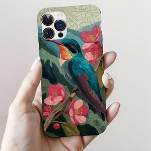 Bird Phone Cover fits iPhone 14 15 Pro Max and Galaxy S24 Plus Ultra Pixel 9A