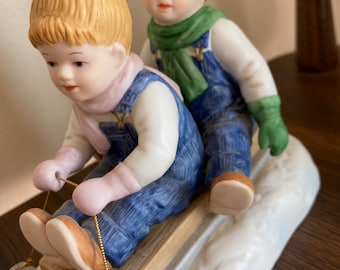 Muitas estatuetas Homco Denim Days 1985