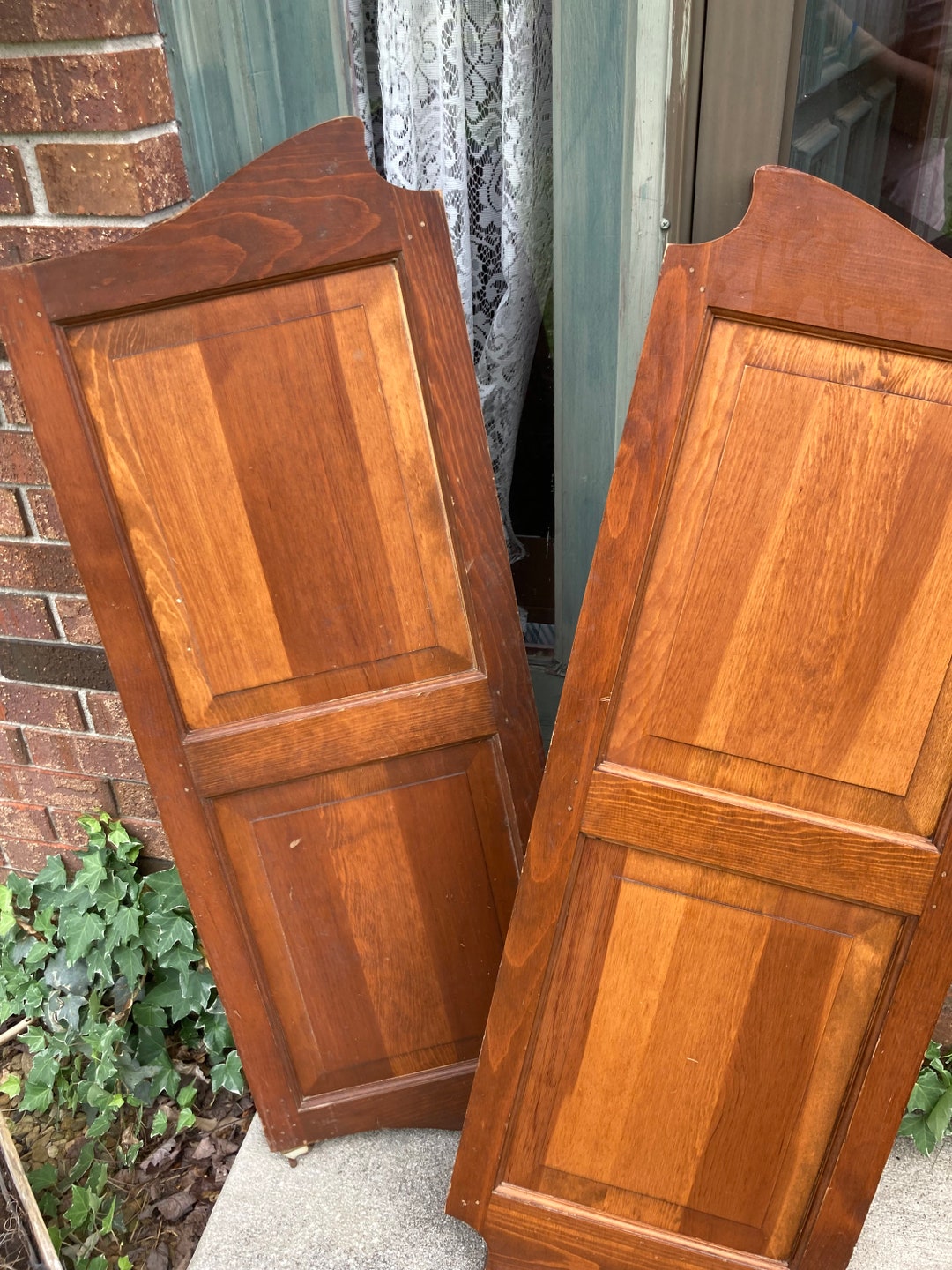Vintage Mid Century Modern Western Saloon Doors 1970's Pine Etsy