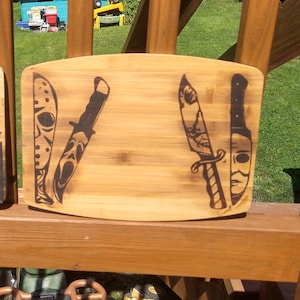 Halloween Character Cutting Board