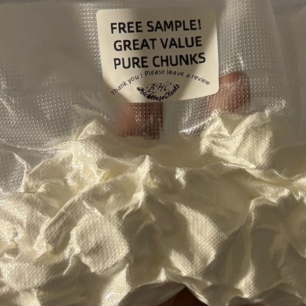 NEW! Sample bags (extra hard chunks)