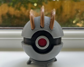 Machop Ball | Machop Pokeball | 3D printed