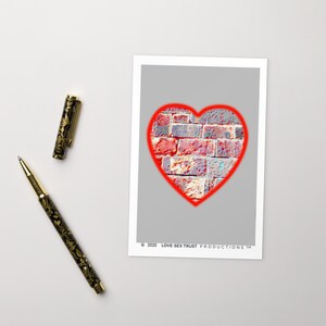 Postkarte, 10 x 15 cm, künstlerische, Karte, über Liebe, Emotionen, Gefühl, psychologisches Werkzeug, emotionale Intelligenz Werkzeug, Karte, "
