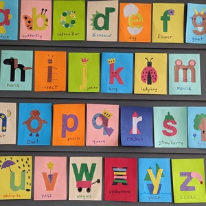 Letter Craft Kit - Lowercase Letters