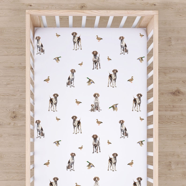 GSP Swaddle GSP Crib Sheet Hunting Baby Blanket German Etsy