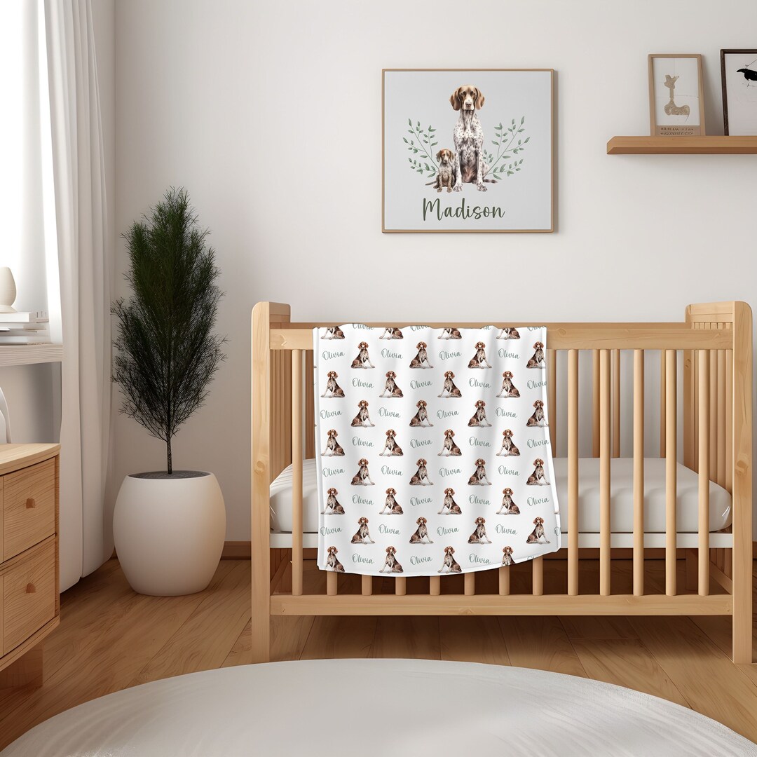 Personalized GSP Baby Blanket With Name, Custom GSP Blanket, Baby