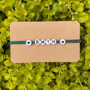 Bring Me The Horizon Handmade Adjustable Bracelet