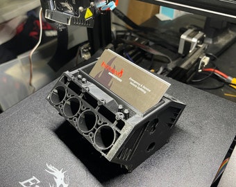 3D Printed Engine Business Card Holder