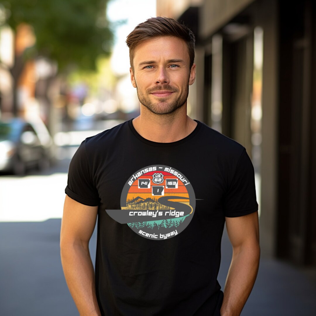 Crowley's Ridge Scenic Byway Souvenir Shirt, Southern Scenic Route Gift ...