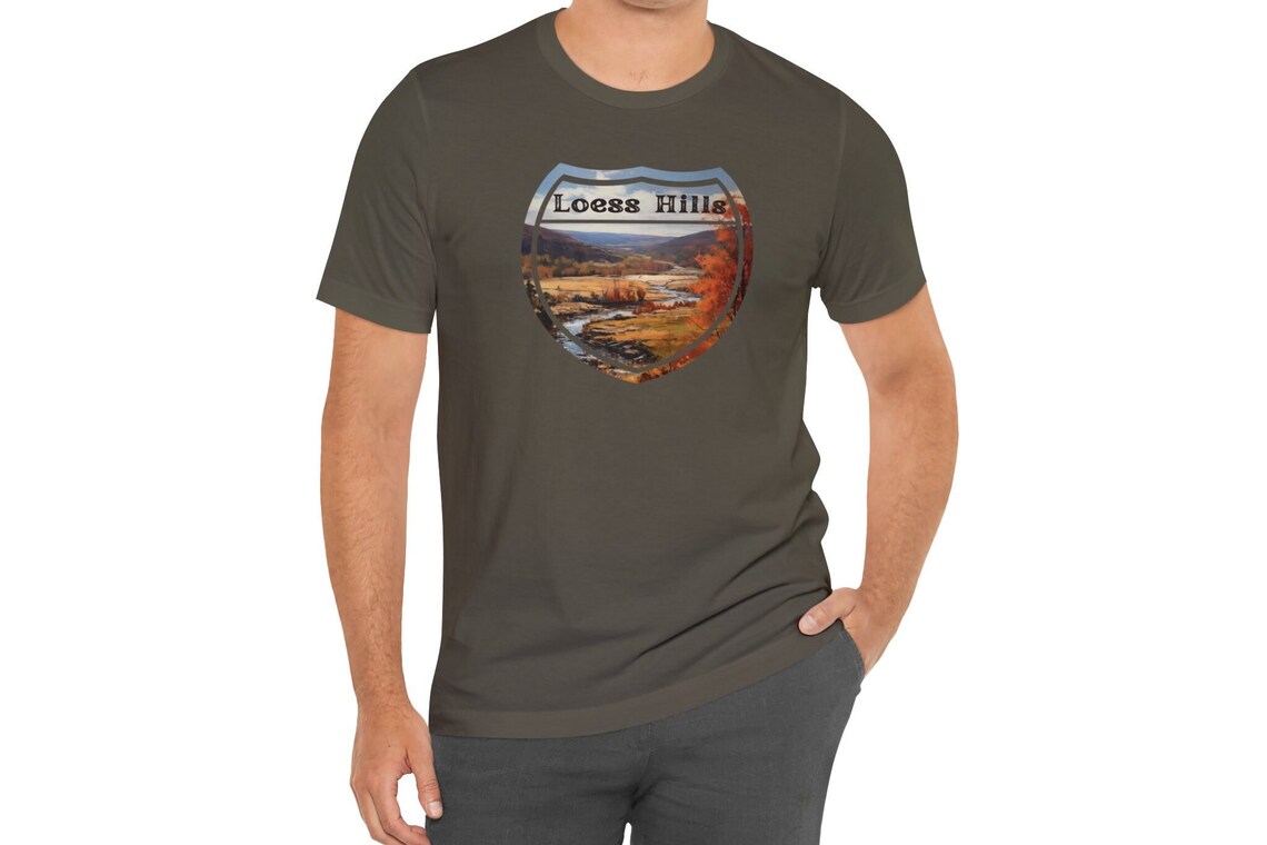Unisex Green Lost Hills Oversize T-Shirt