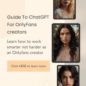 Ultimativer OnlyFans-Leitfaden: Verwendung von ChatGPT für OnlyFans Inhalte, Ideen, Anleitung und Skripte – Digitales E-Book