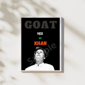 Imran khan printable poster