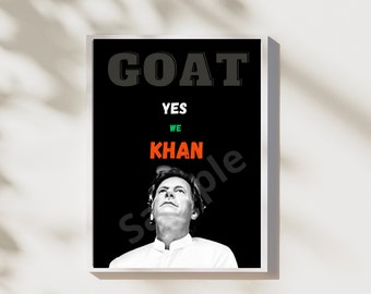 Imran khan printable poster