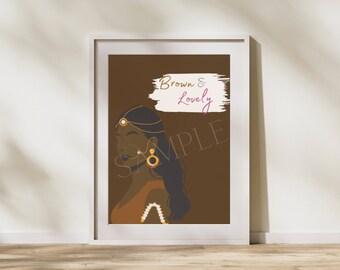 Printable desi poster for home decor