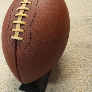 Custom Wooden Football, Wood football, Wooden Footballs, Engraved Wood Footballs, Handmade Football Gifts, Sports Memorabilia, Wood Gifts,