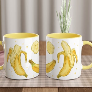 Gul bananmugg