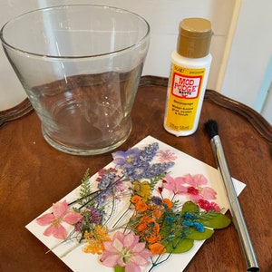 DIY Dried Flower Candle Holder Kit
