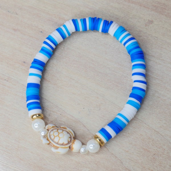 Light Blue Clay Bead Bracelet Etsy Il 600x600.5249914591 Pf8o