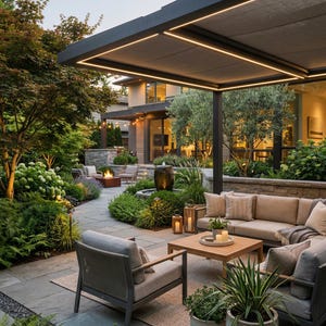 Custom Backyard Redesign From Your Photo | Garden Makeover ...