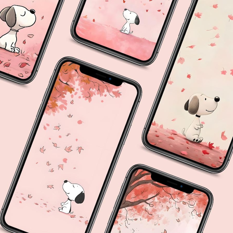 Aesthetic Snoopy Wallpaper - Etsy