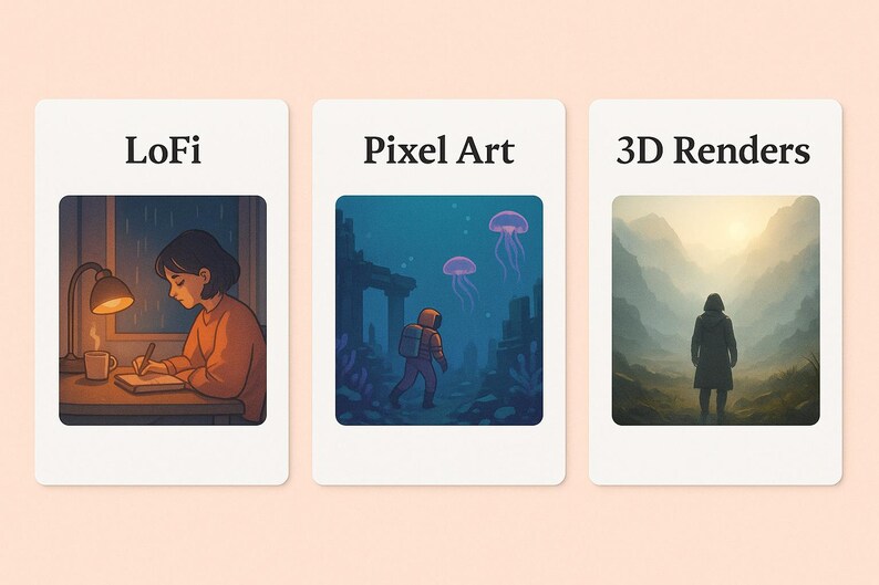 AI Art Prompt Pack 2025 | 50+ Prompts for Midjourney V6 and DALL·E 3 ...