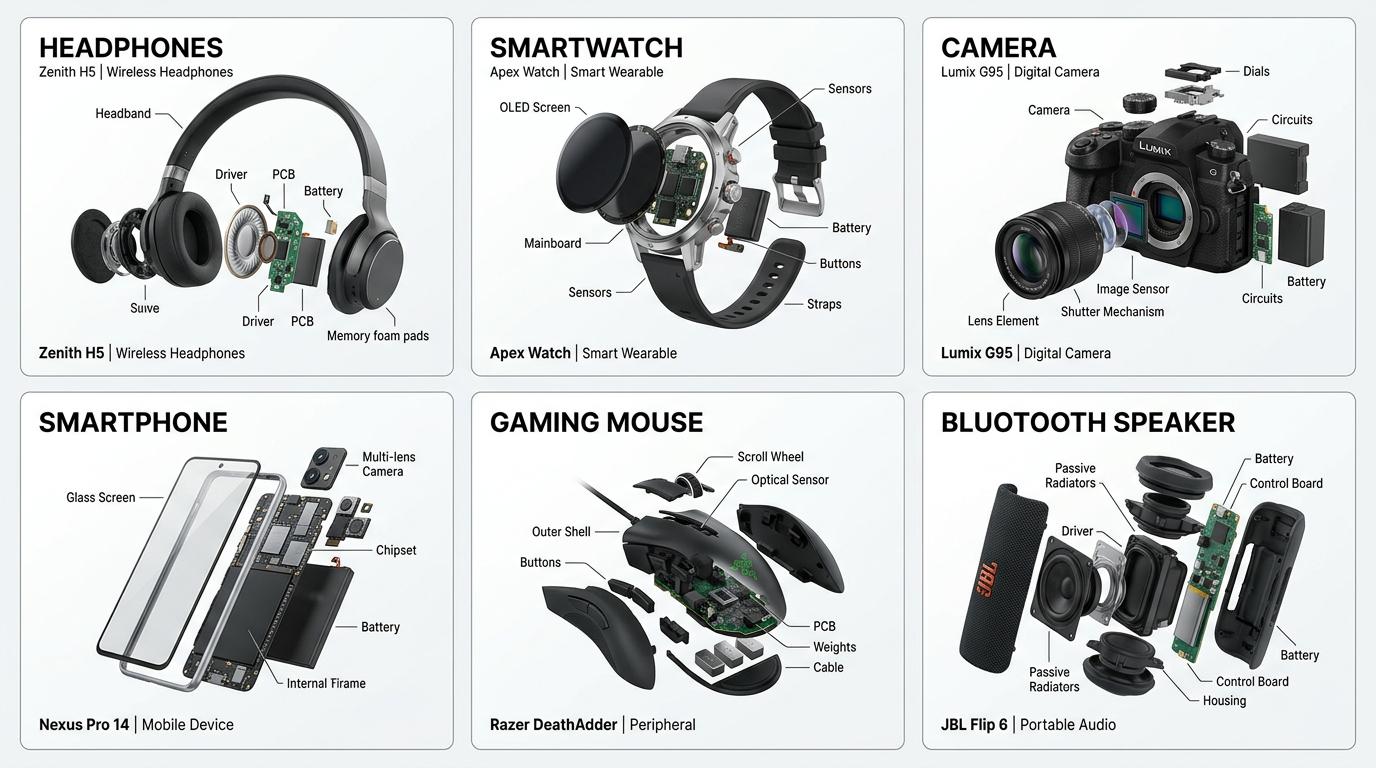Exploded Render Custom Exploded View Render | 3D Product Visualization | Technical ...