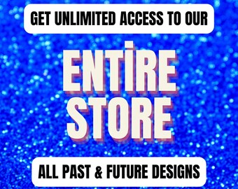 Lifetime Entire Whole Store Tumbler Wrap Access, Mega Store Bundle 20oz Skinny Tumbler, All Future And Past Designs, Tumbler Sublimation PNG