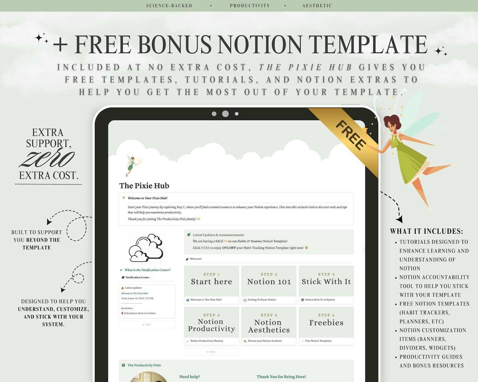 The Ultimate Notion Second Brain GTD Notion Template PARA Method Notion ...